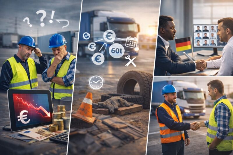Tarifverträge für LKW Fahrer 2026: Gehalt, Unterschiede und was Unternehmen wirklich wissen müssen