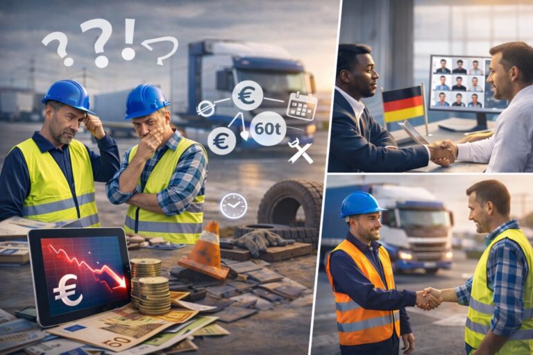 Mehr über den Artikel erfahren LKW Fahrer finden ohne Zeitarbeit: Die beste Alternative für Unternehmen im Jahr 2026